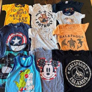 11 Kids Graphic Tops Assorted Pack